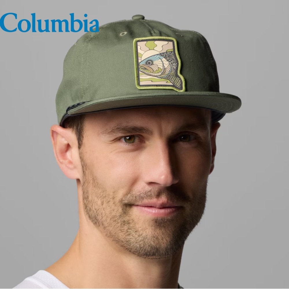 Columbia PFG Back Tack Fish Rope Snapback Adjustable Hat - Picture 6 of 8